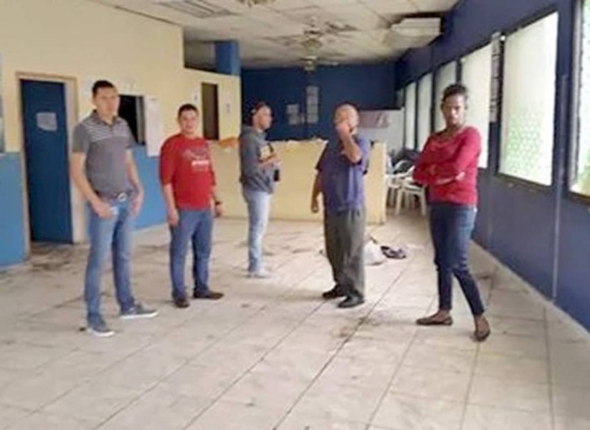 Hospital y RNP de La Ceiba afectados por lluvias