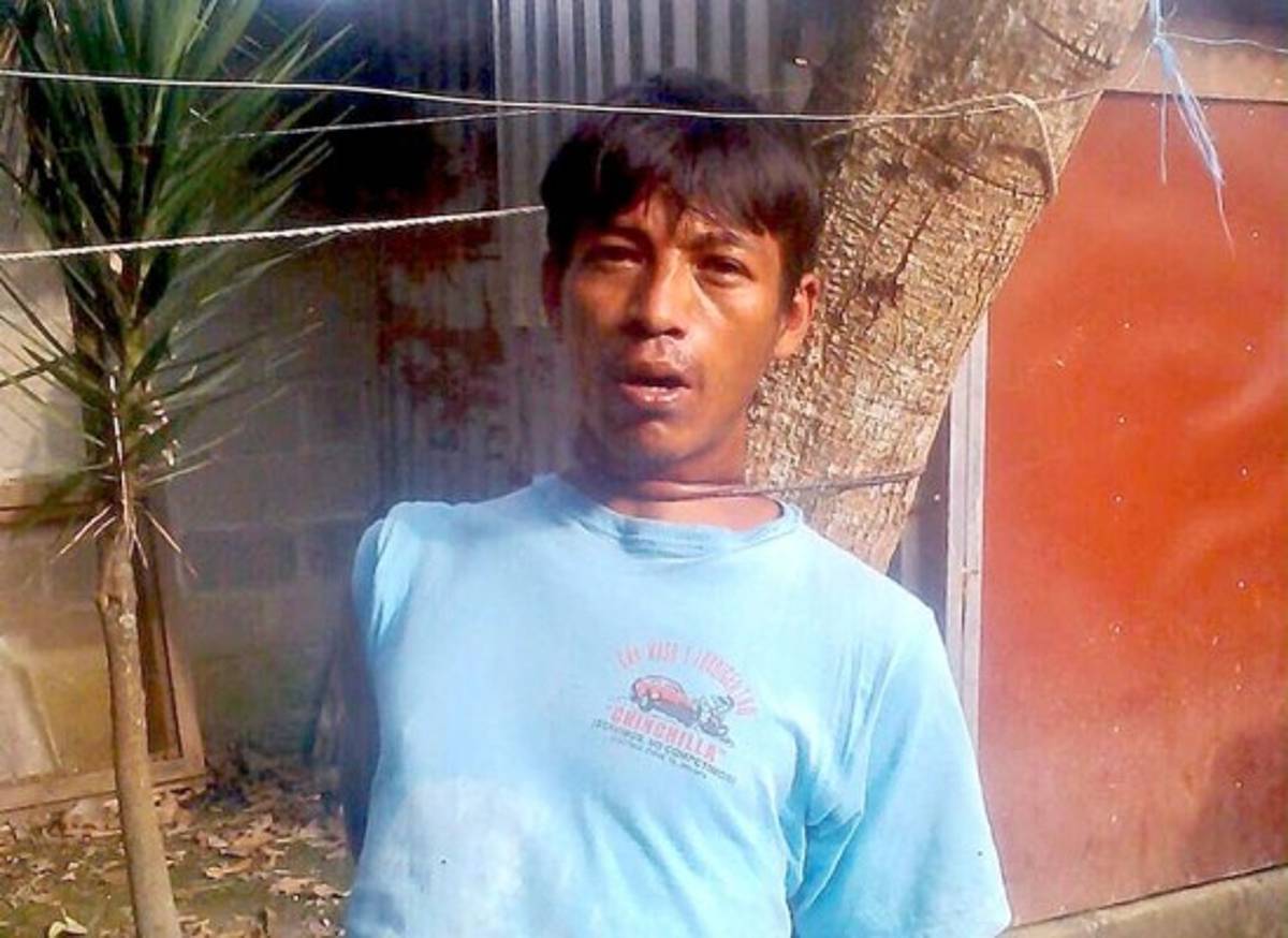 Honduras: Atrapan a presunto ladrón y lo dejan amarrado