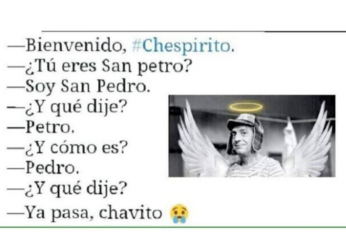 Los memes por la muerte de Chespirito