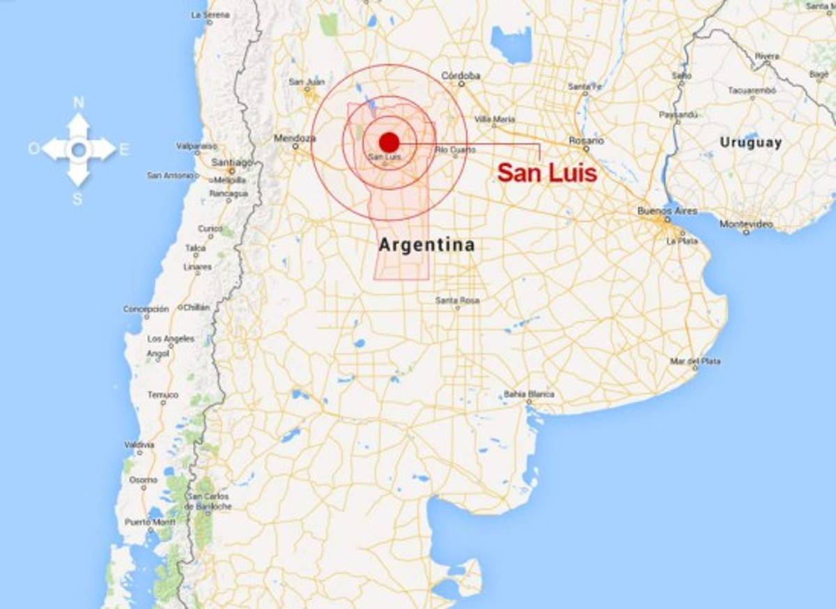 Sismo de 6.2 sacude provincias del oeste de Argentina