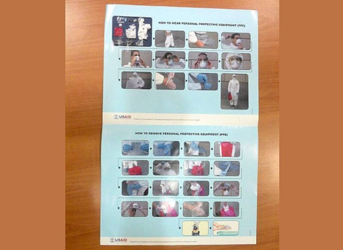 Honduras ya tiene trajes contra el ébola