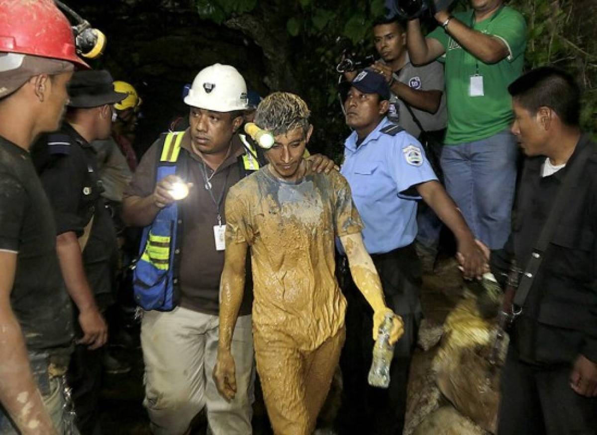 Nicaragua rescata a 20 mineros atrapados