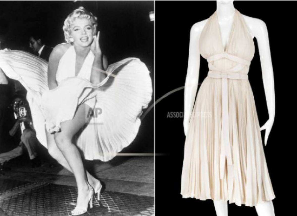 Subastarán fotografías y vestidos de Marilyn Monroe