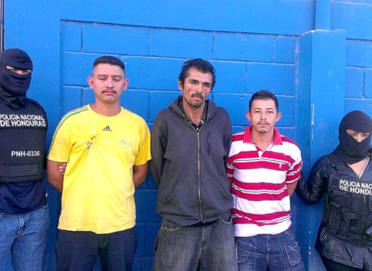 Arrestan a tres sujetos en Comayagüela