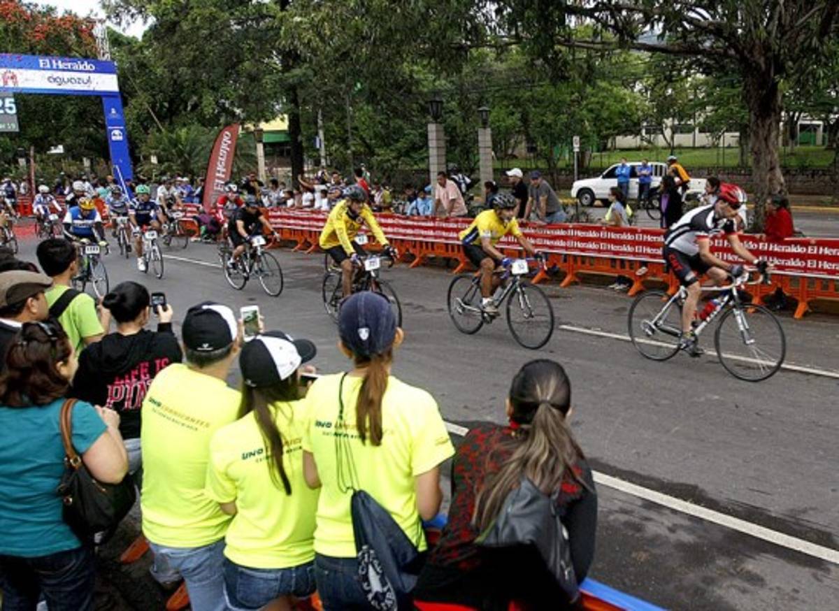 Lo mejor de la 3ra Vuelta Ciclística de Tegucigalpa en imágenes