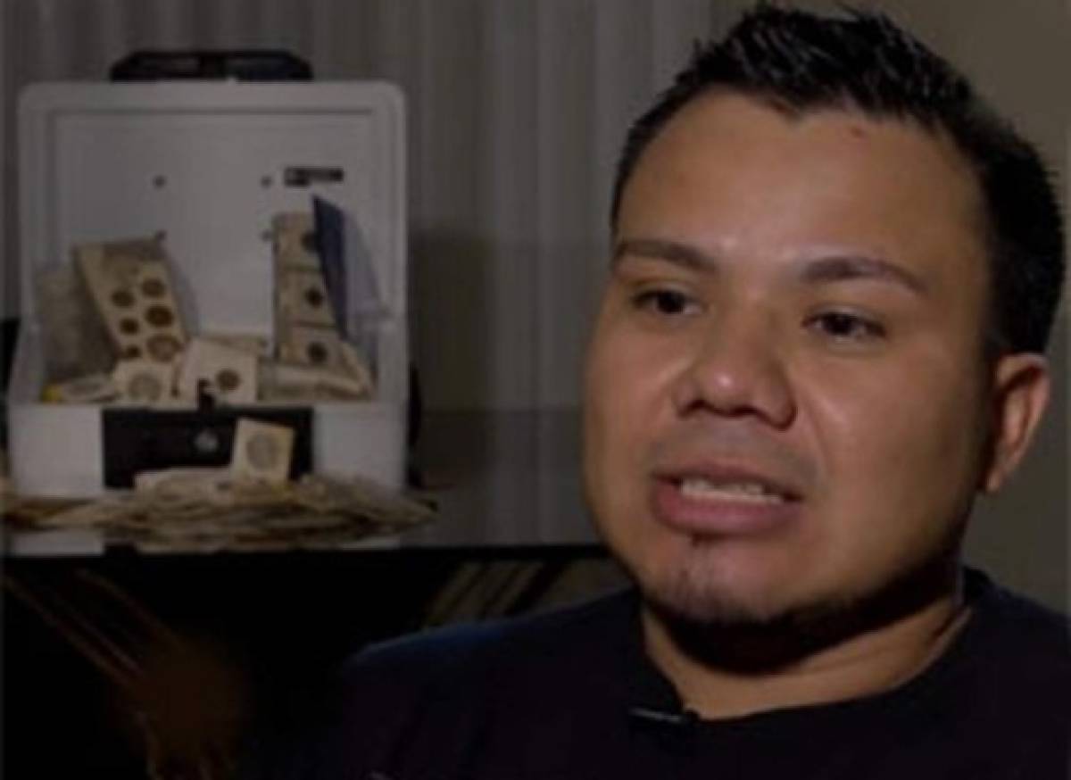 Hondureño encuentra tesoro en Texas