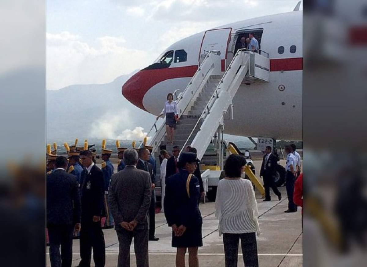 La Reina Letizia de España inicia visita técnica en Honduras