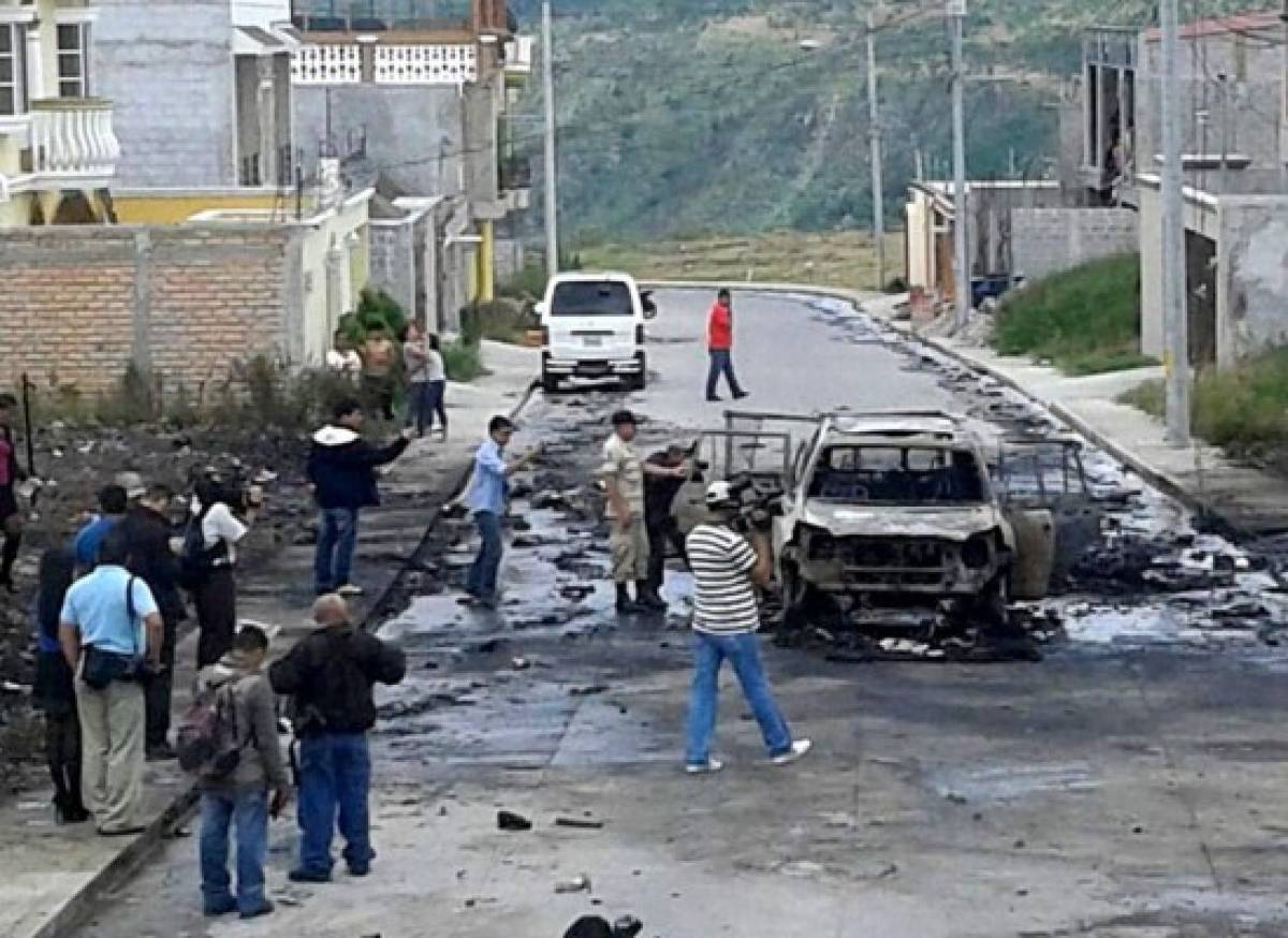 Honduras: Millonario decomiso de pólvora a dueño de carro que explotó
