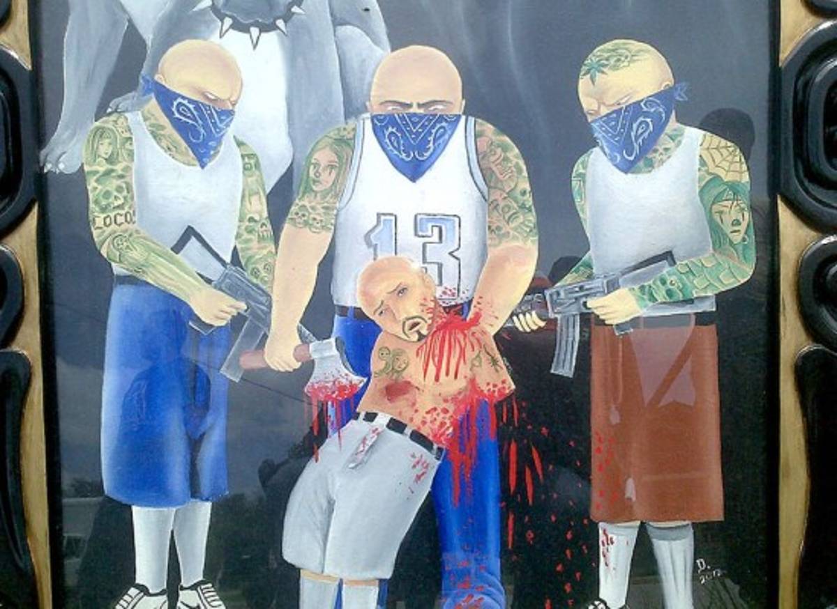 Reos de la MS tenían perros pitbull y rottweiler en la PN