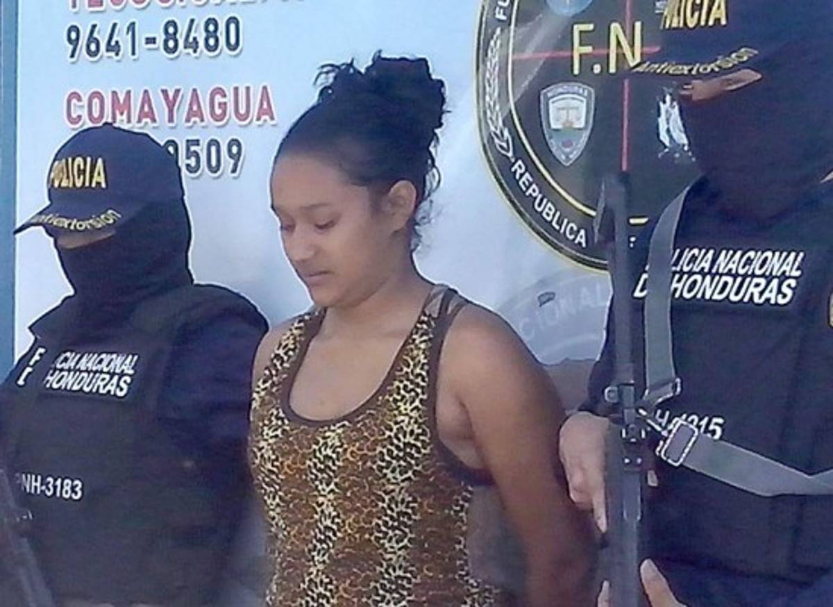 Capturan a supuesta extorsionadora en Comayagüela