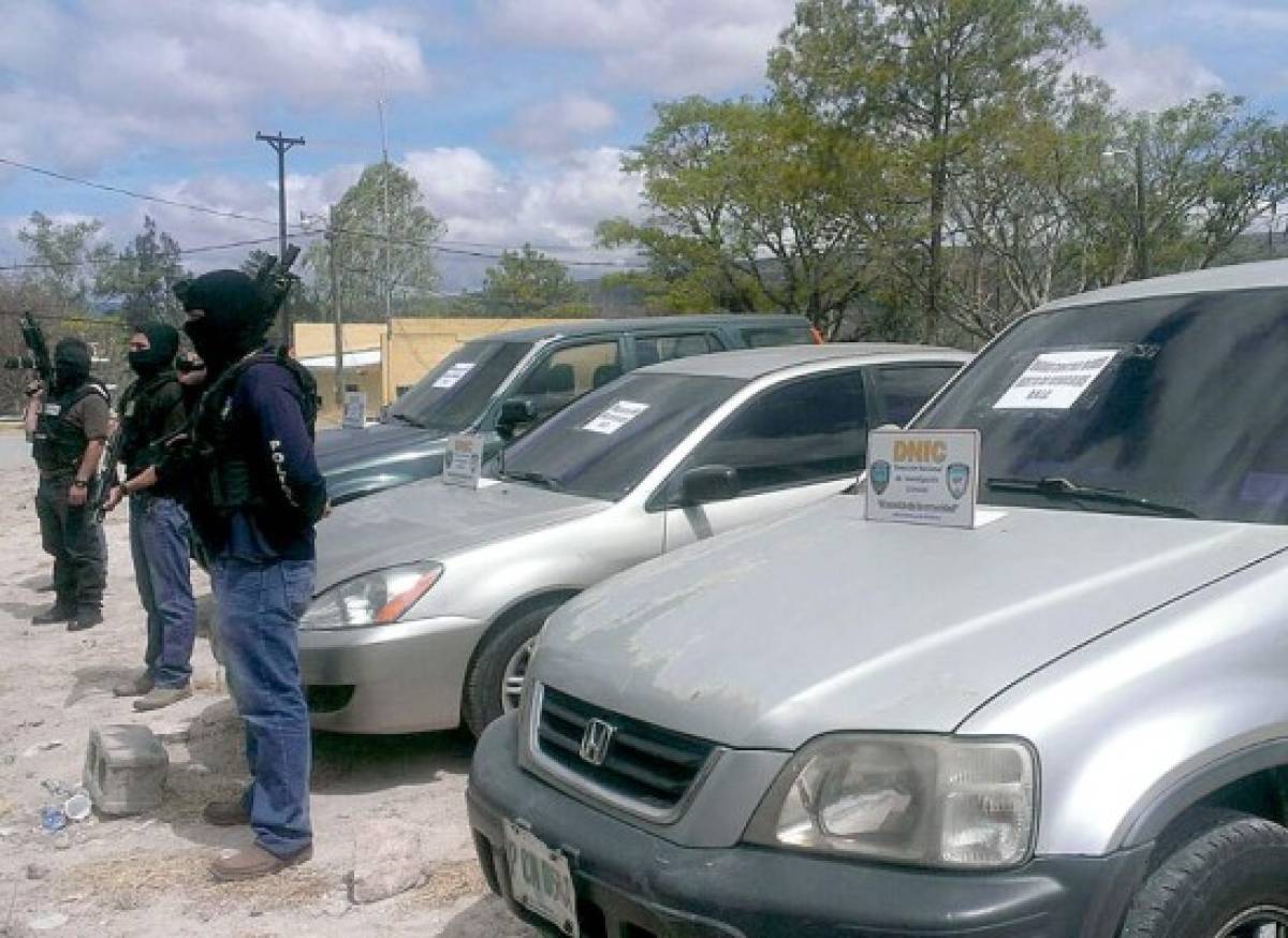 DNIC recupera vehículos robados por pandilleros