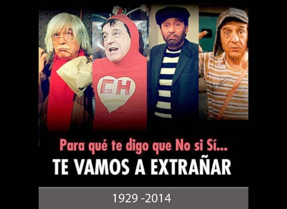 Los memes por la muerte de Chespirito