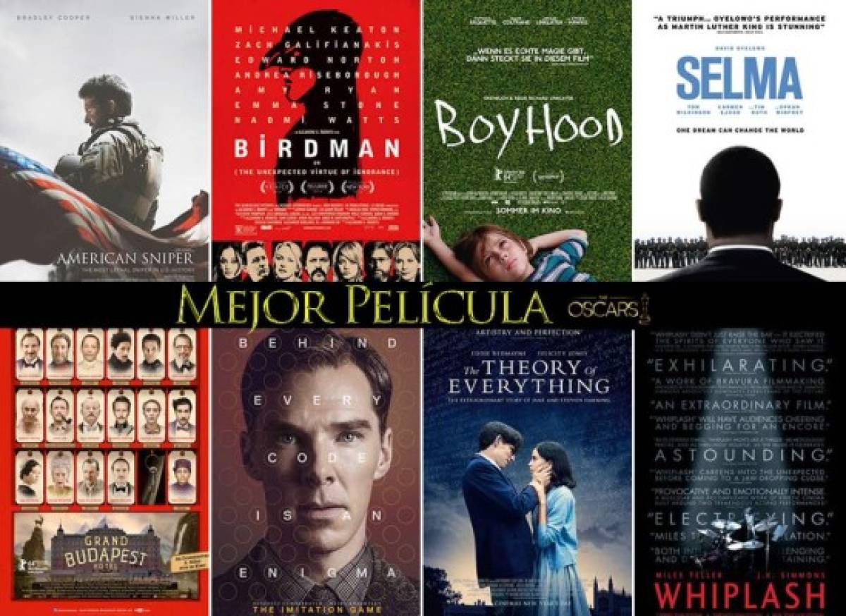 Óscar 2015: Todos los nominados en las distintas categorías