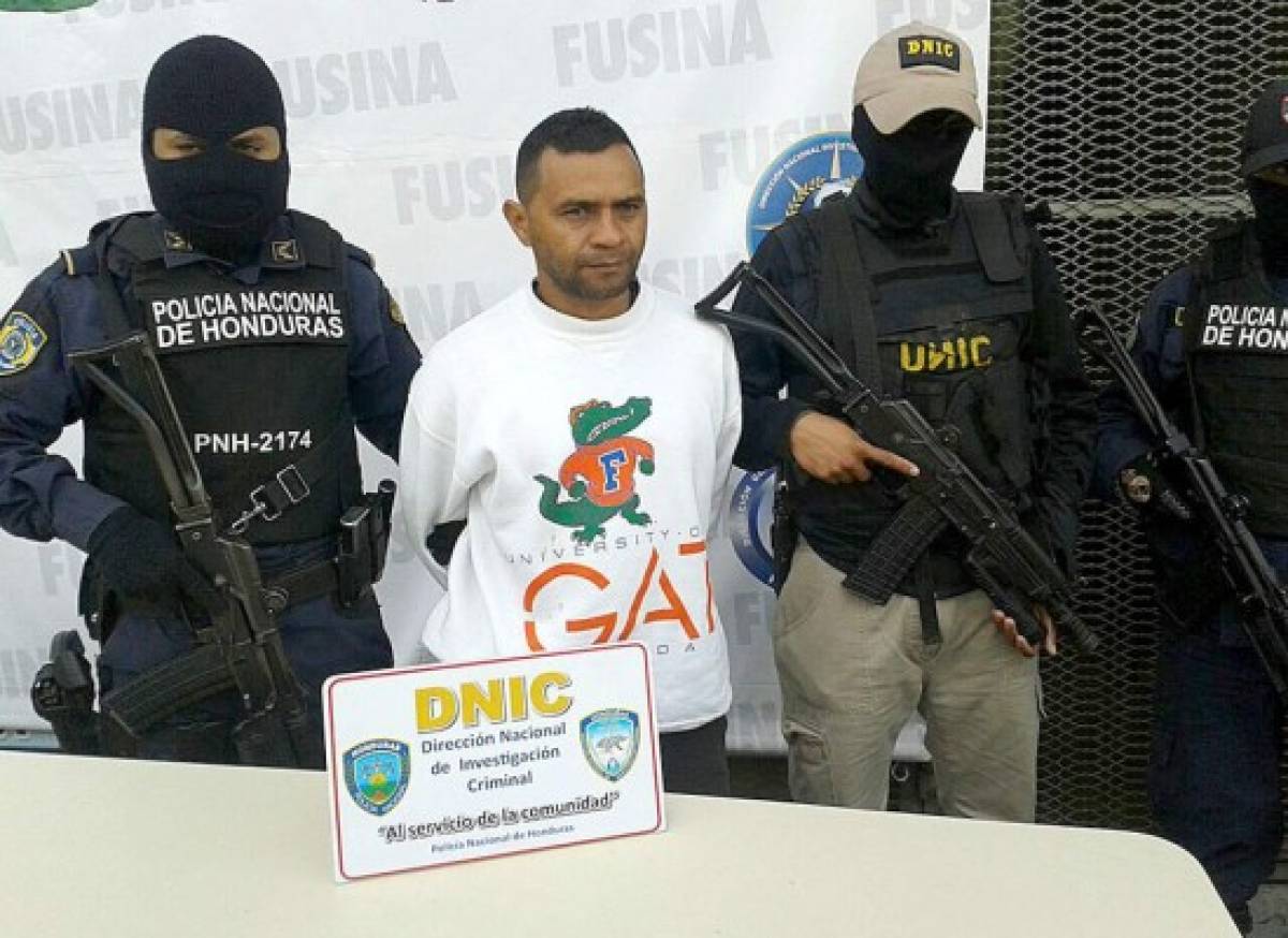 Honduras: Capturan a líderes de la Mara Salvatrucha con armas y drogas