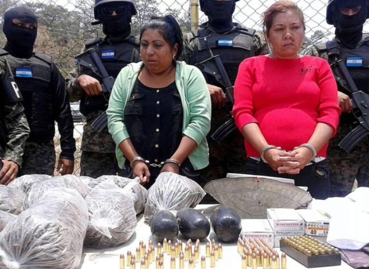 Honduras: Con droga en la vagina cayó banda de mujeres