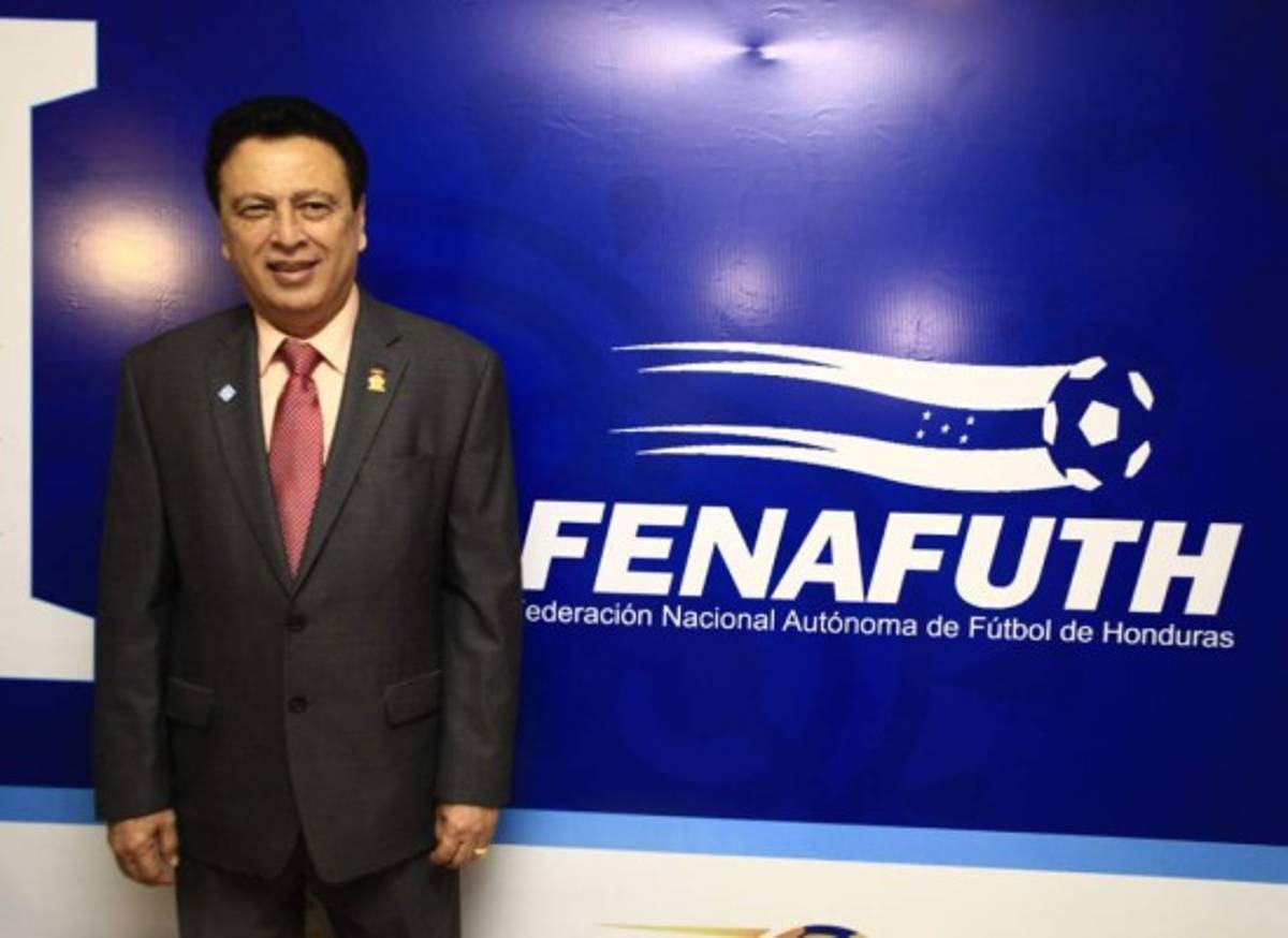 Alfredo Hawit: 'Espero superar al presidente Callejas'