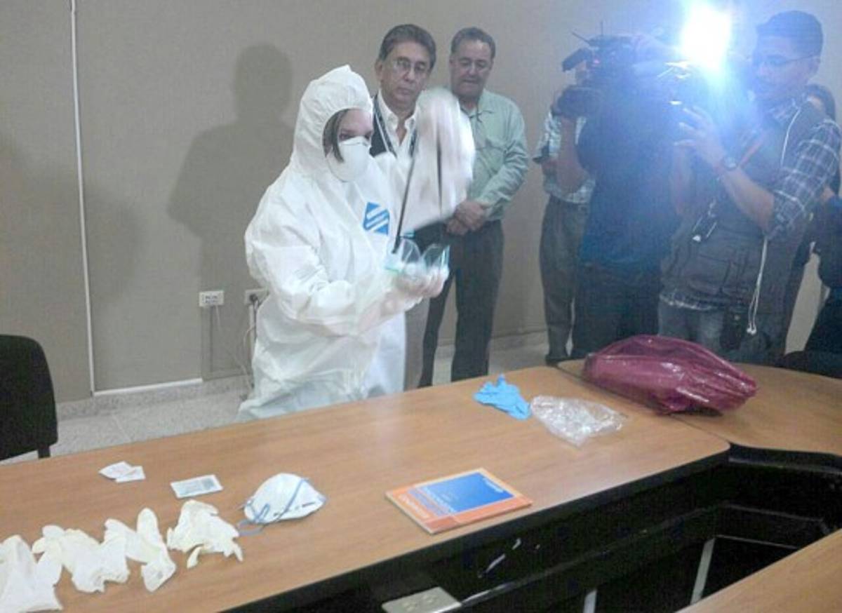 Honduras ya tiene trajes contra el ébola
