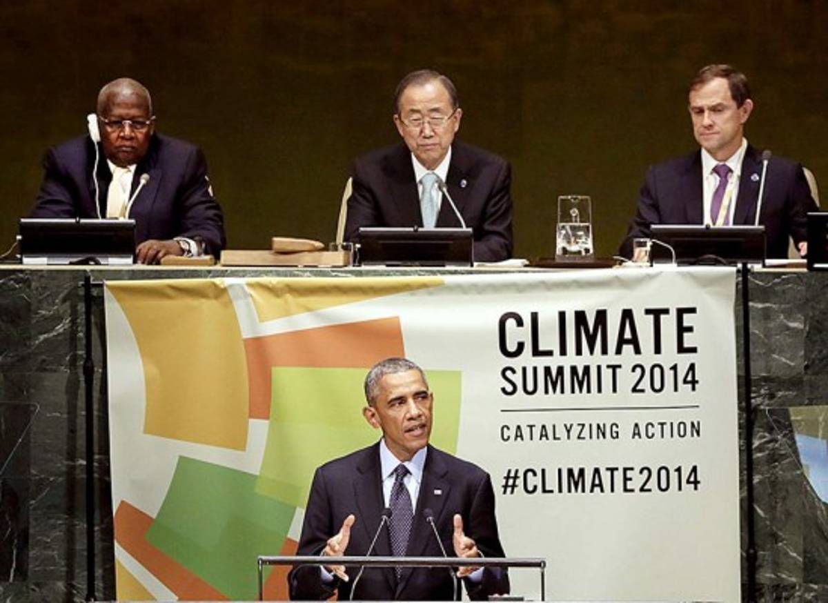 Líderes mundiales no hacen anuncios concretos en cumbre de Cambio Climático