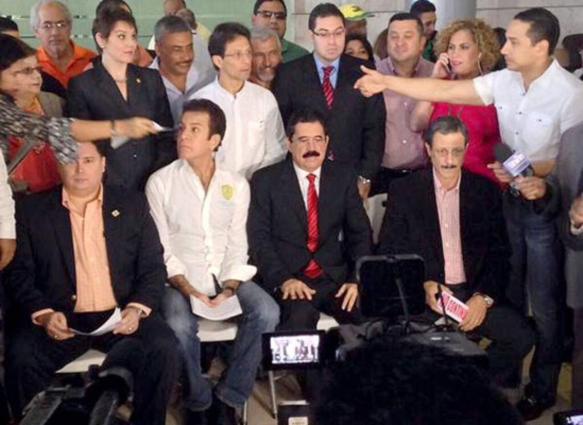 Partidos de oposición de Honduras se manifiestan contra la reelección