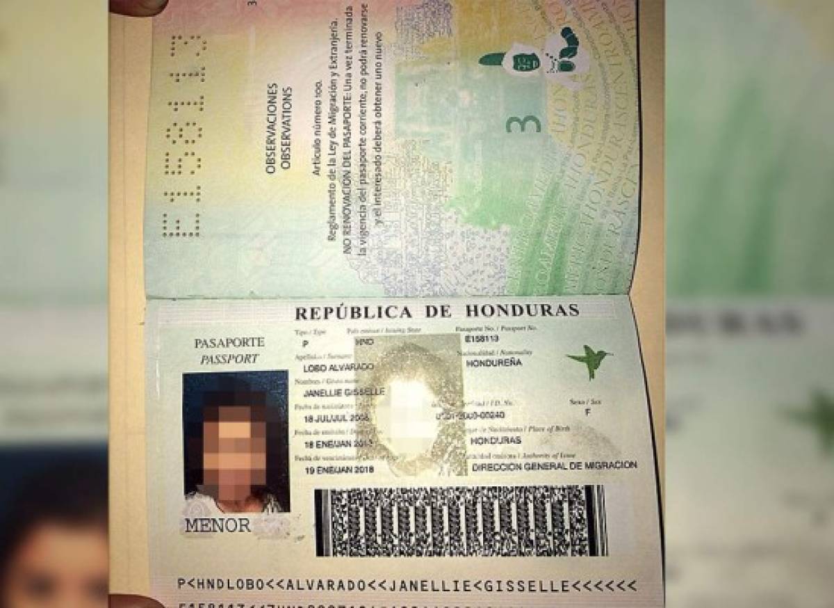 Intentan sacar de Honduras a hija del extraditado 'Negro” Lobo