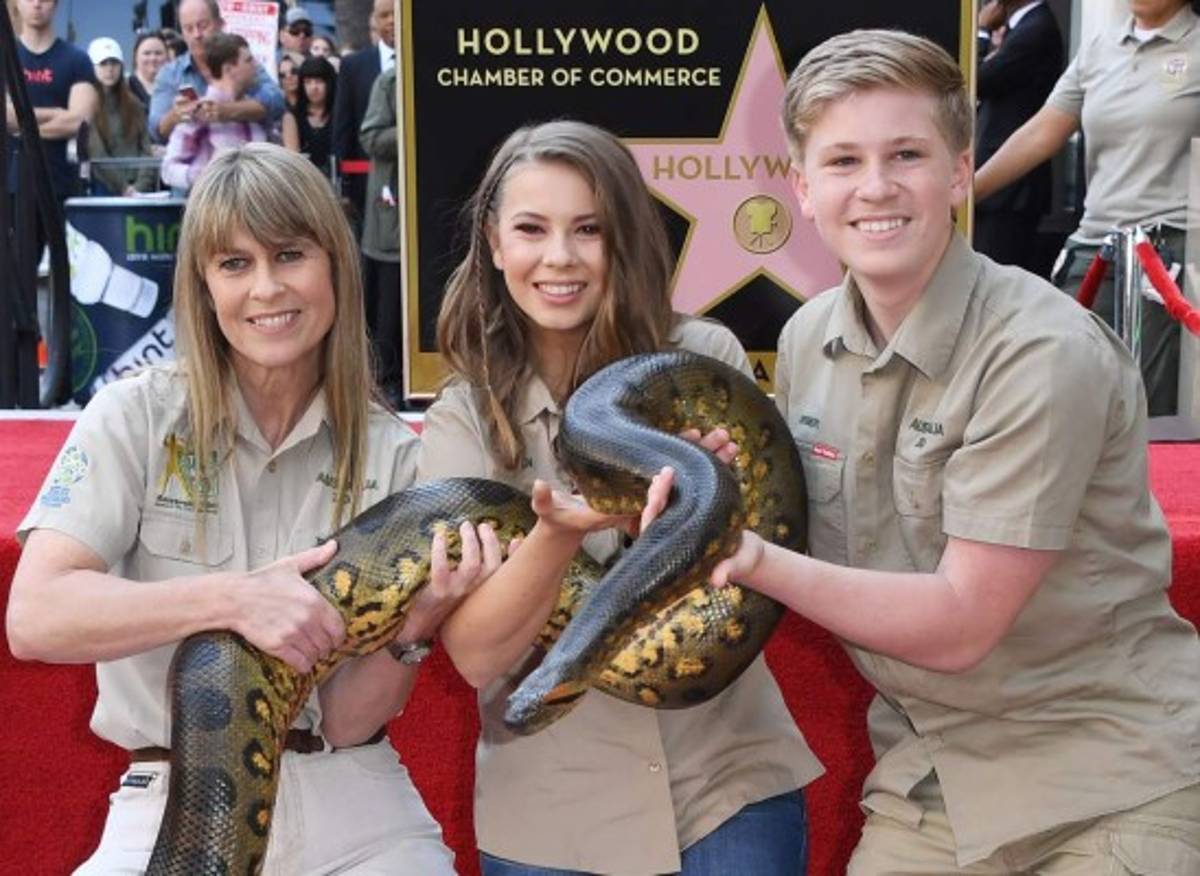 El increíble parecido de Robert con su padre Steve Irwin, el cazador de cocodrilos