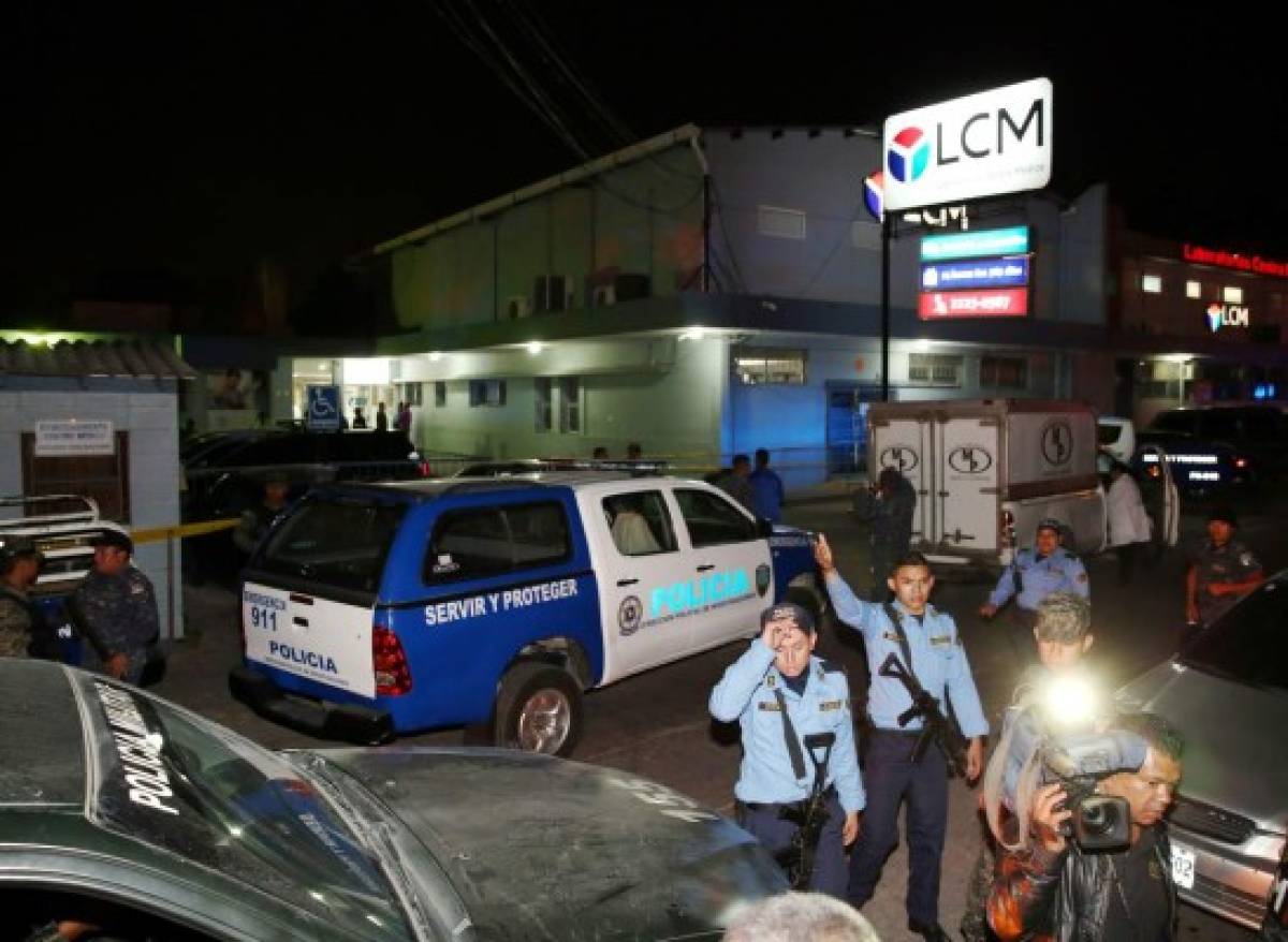 El dantesco crimen se registró la noche del miércoles en un hospital privado del barrio La Granja de Comayagüela.