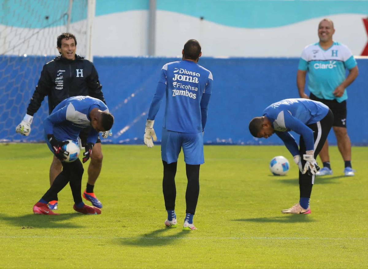 Jugadores entrenan diferenciado y esto hicieron los alemanes: Honduras se prepara para enfrentar a Haití