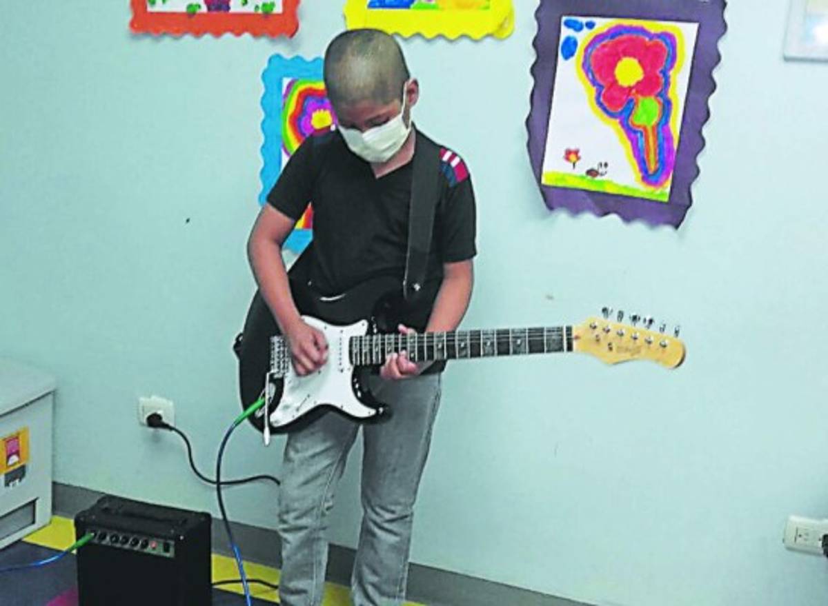 Pequeños músicos con alma de grandes guerreros