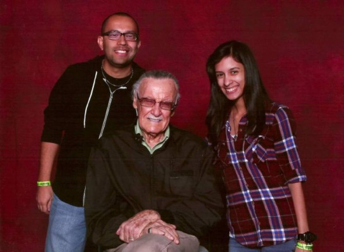 William Vega, el hondureño que conoció a Stan Lee