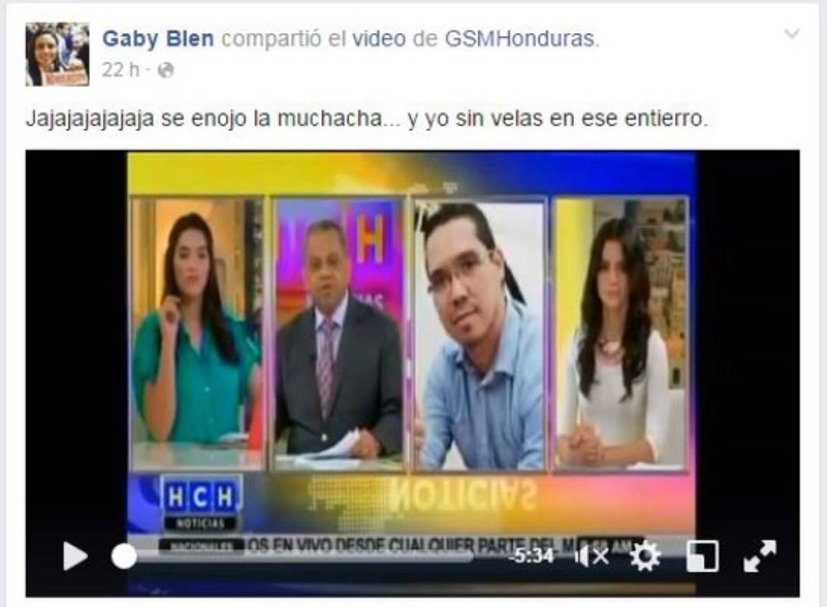 Gabriela Blen: 'Se enojó la muchacha... y yo sin velas en ese entierro'