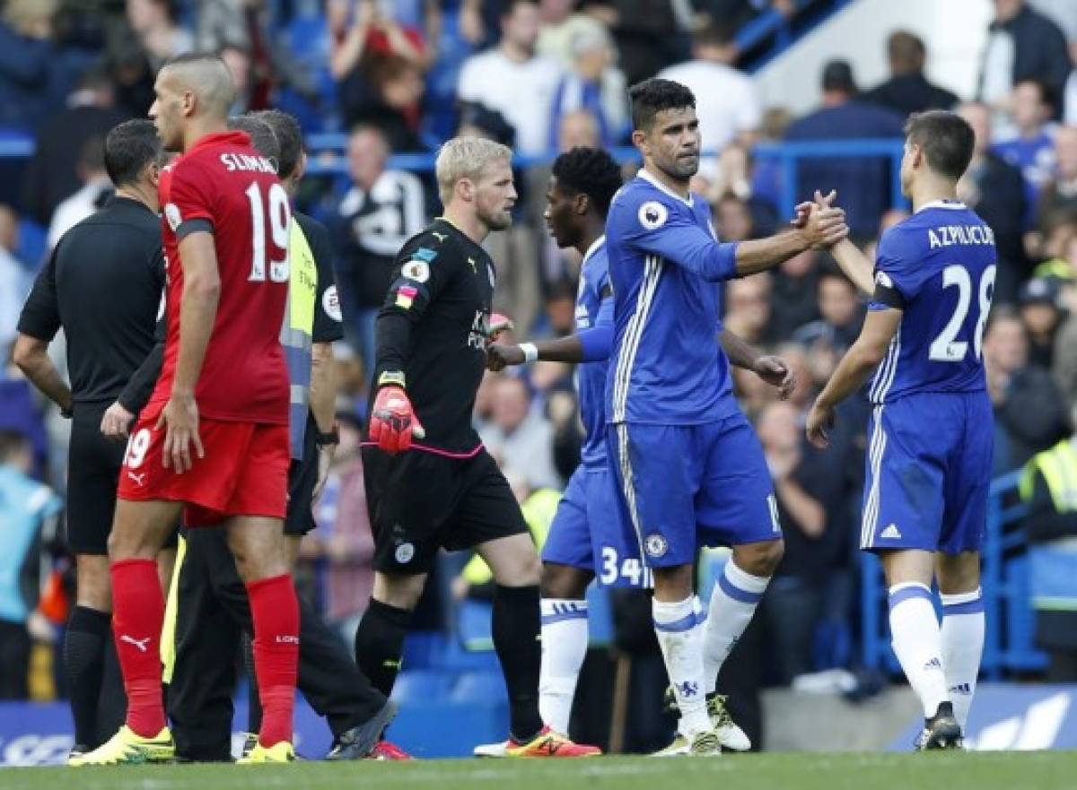 Chelsea golea 3-0 a Leicester en la liga Premier
