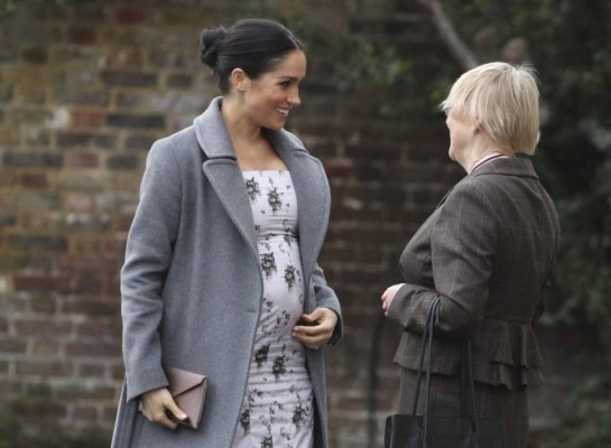 FOTOS: Meghan Markle muestra su estado avanzado de embarazo