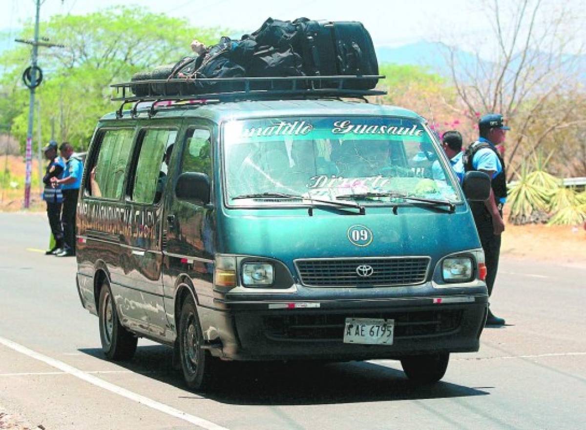 Honduras: 283 unidades chatarra recorren carreteras de la zona sur