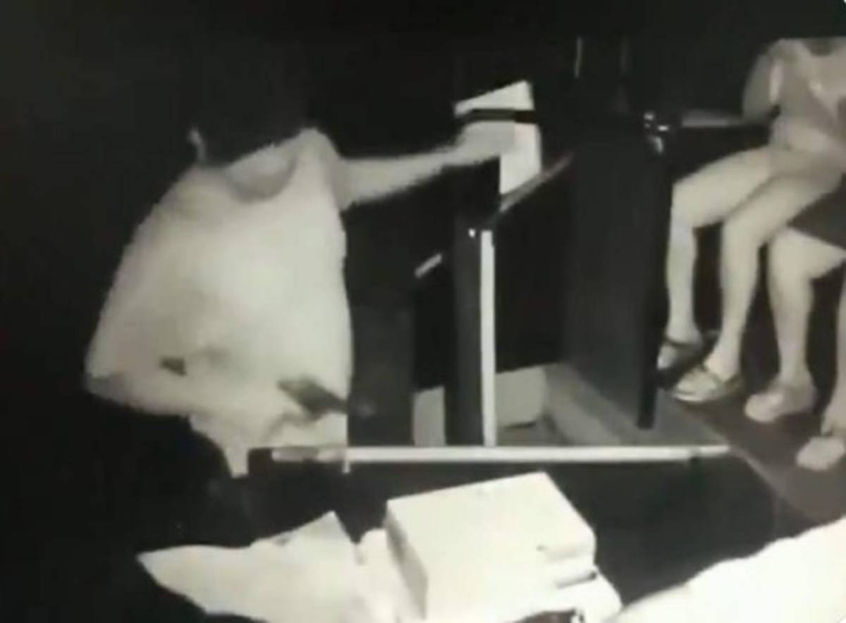 Miembros de la Policía Nacional Civil detallaron que ya le siguen la pista a los ladrones. Foto captura