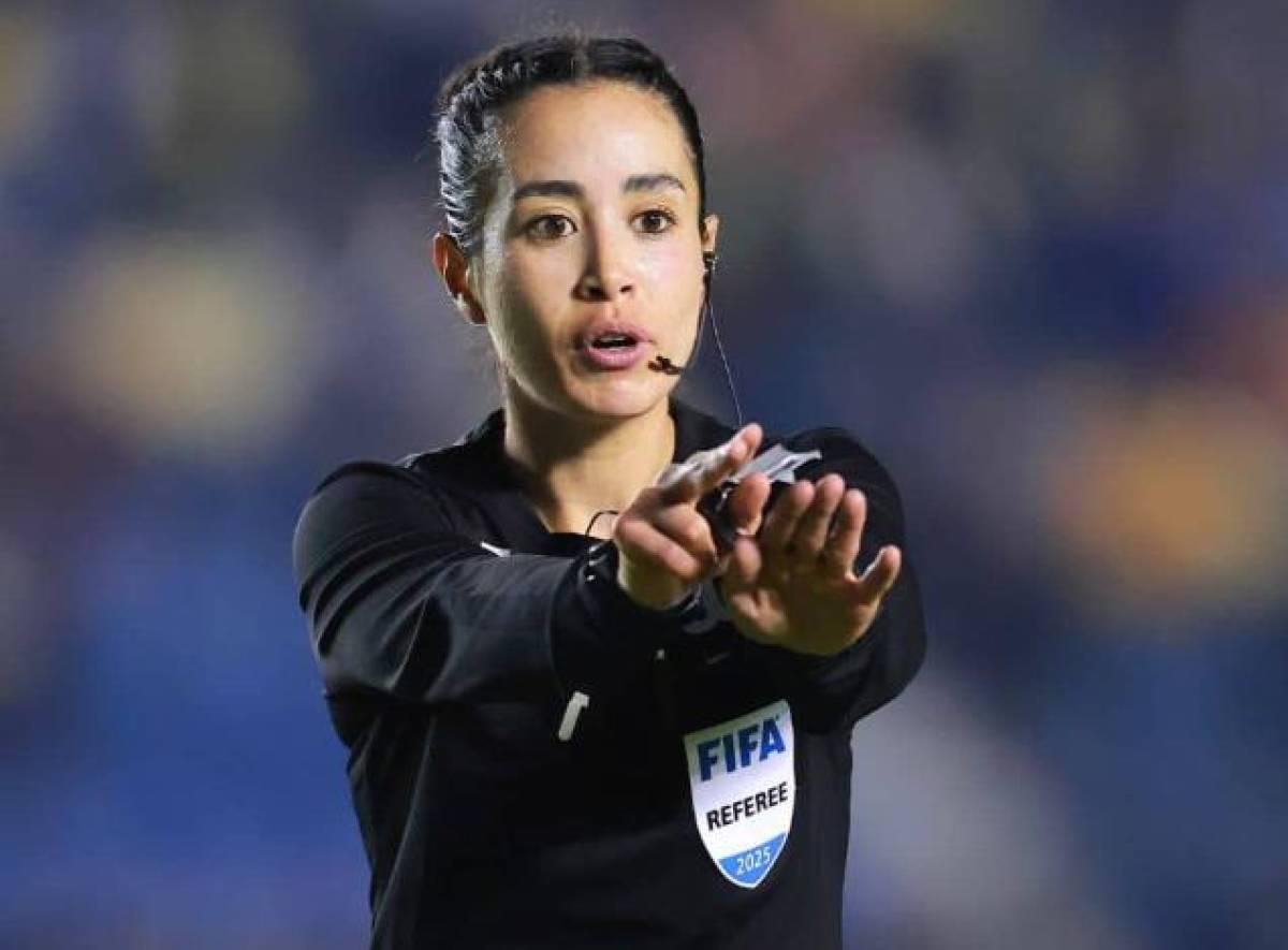 Katia Itzel García, así es la árbitra mexicana que dirigirá partido de Honduras ante Panamá