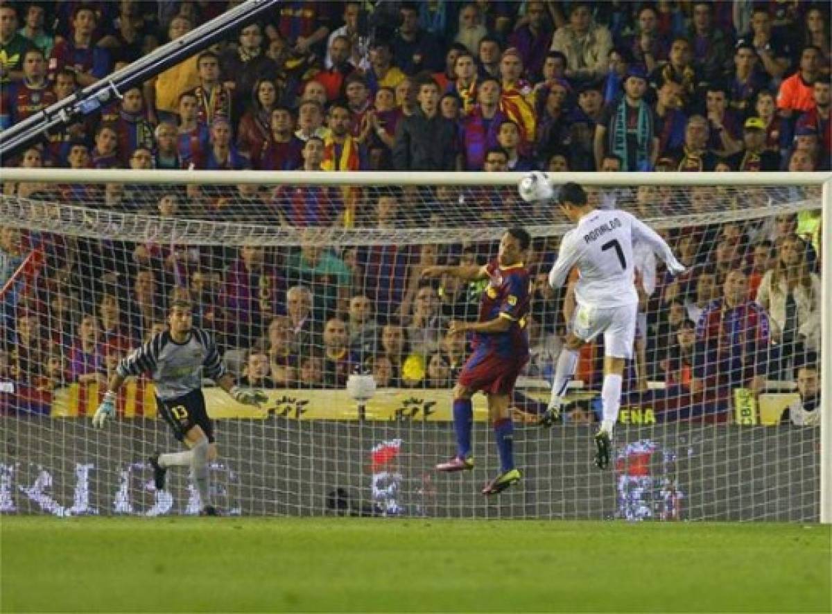 Cristiano Ronaldo fue el héroe del Real Madrid aquella noche en Mestalla.