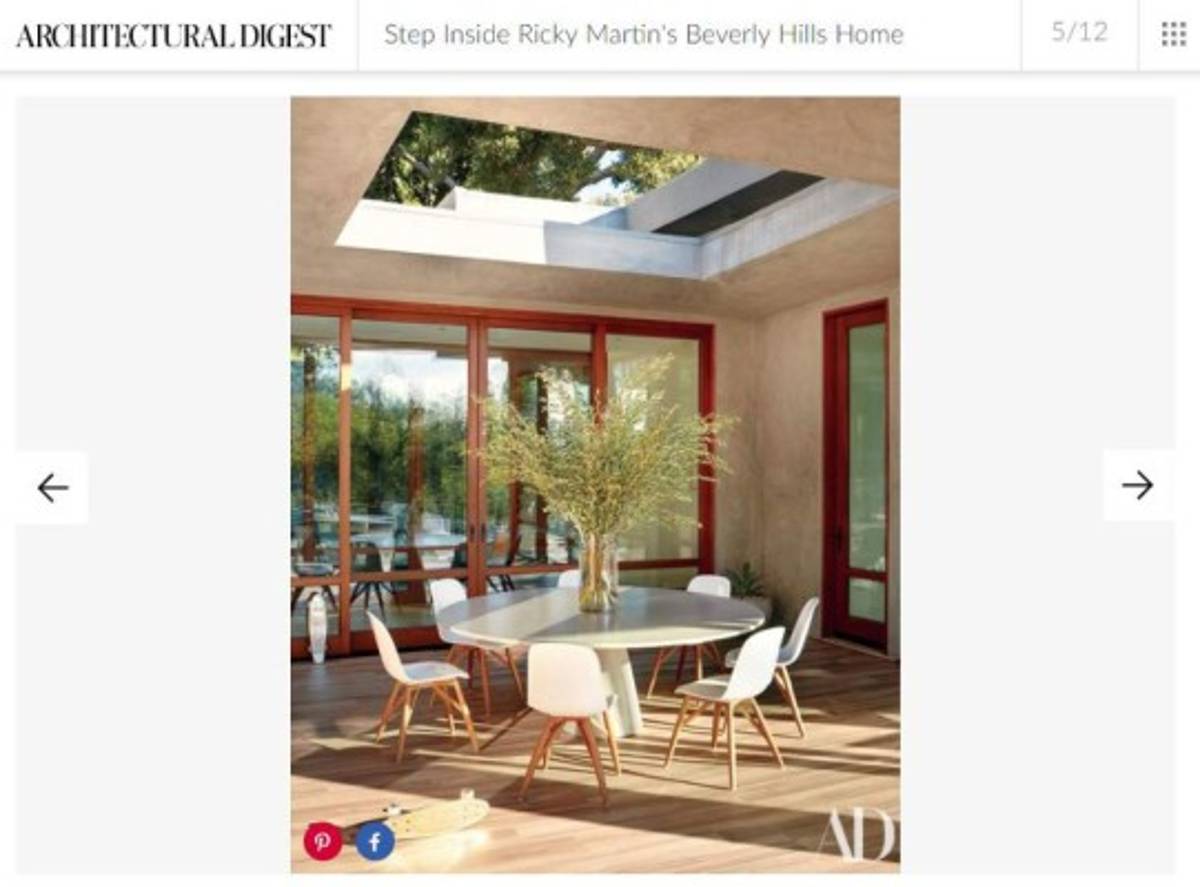 FOTOS: Así es la lujosa mansión de Ricky Martin en Beverly Hills