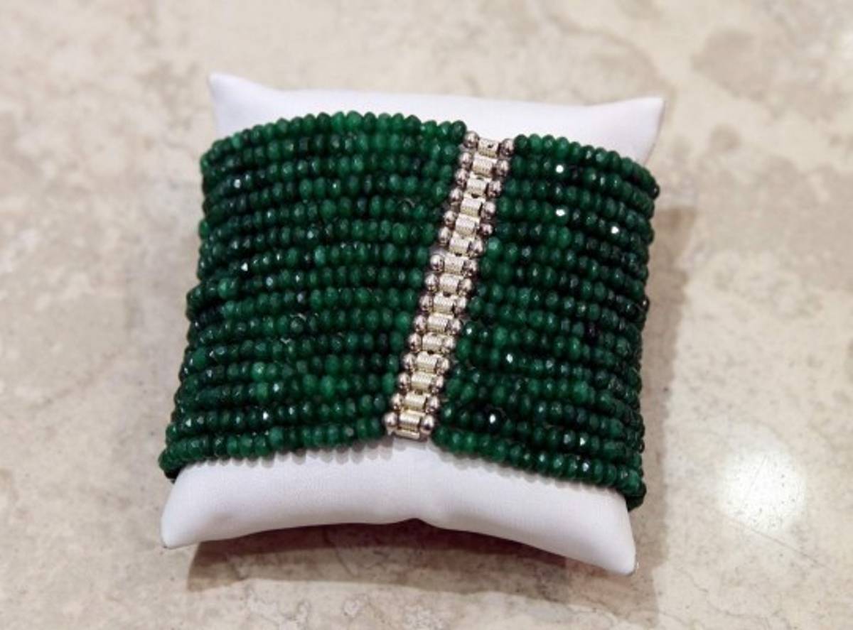 Una hermosa y elegante fusión de pedrería