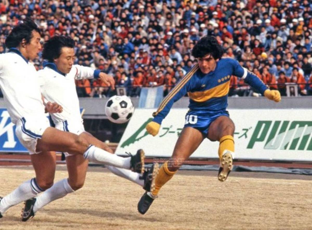 Las fotos de Diego Armando Maradona en su gira con el Boca de 1982 que no habías visto
