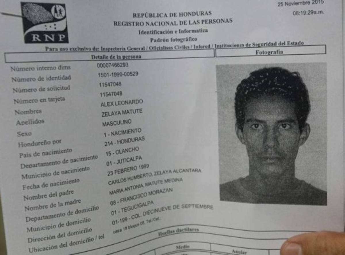 Las víctimas de la masacre en la capital de Honduras