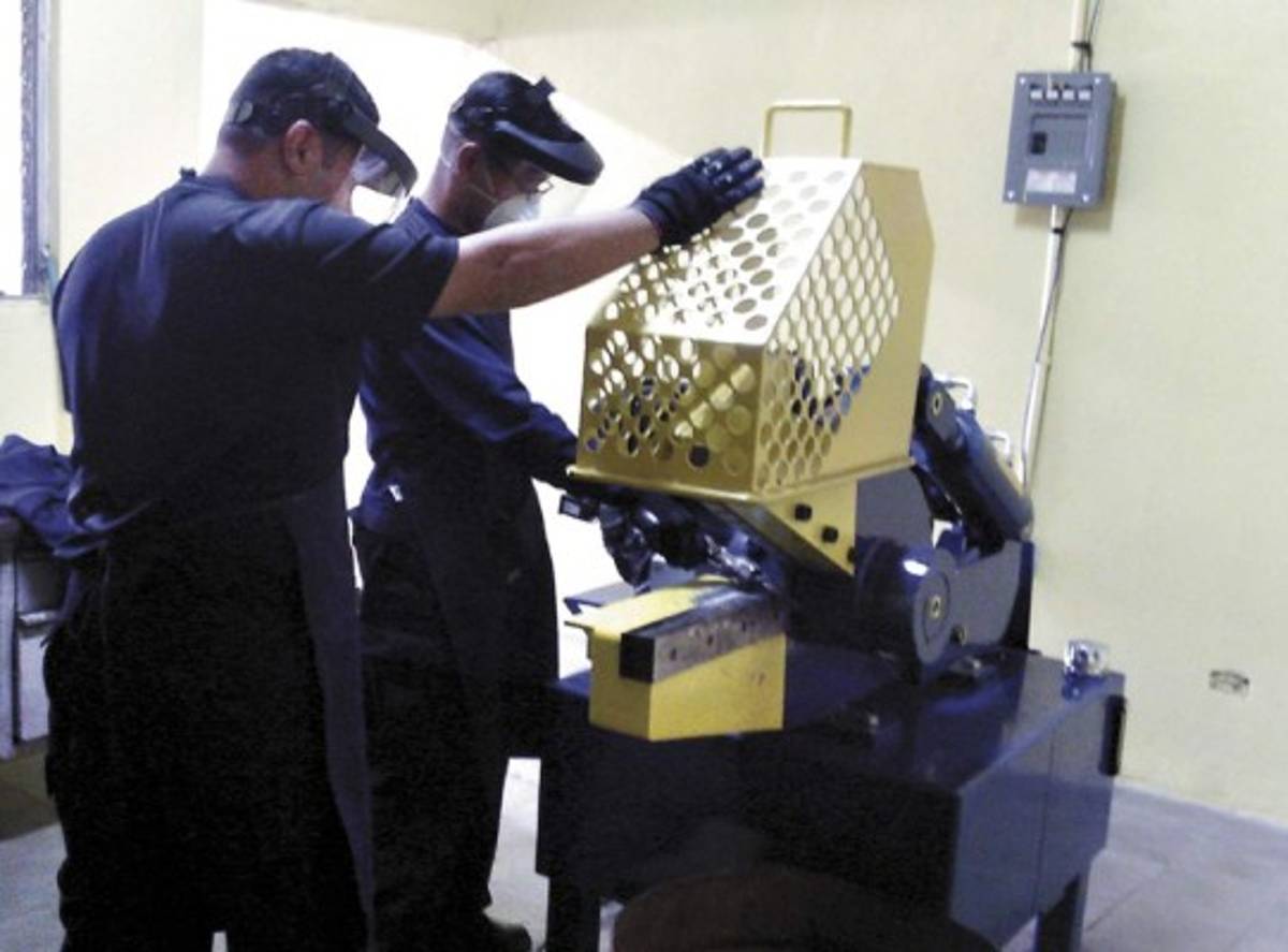 Honduras: 1,600 armas han sido destruidas