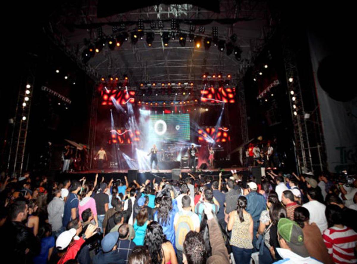 Las imágenes del Tigo Music Fest en Tegucigalpa