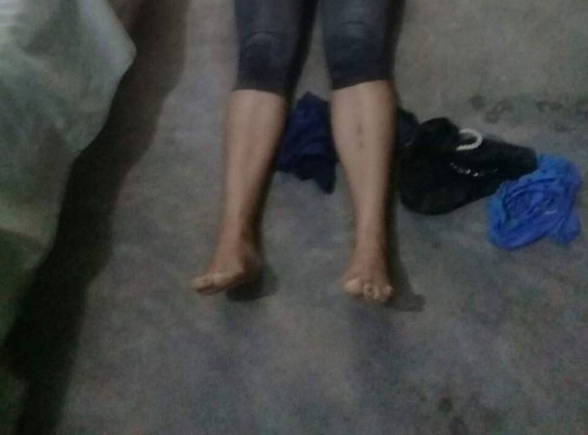 Hombre asesina a su mujer de varias puñaladas en el sector Planeta de San Pedro Sula