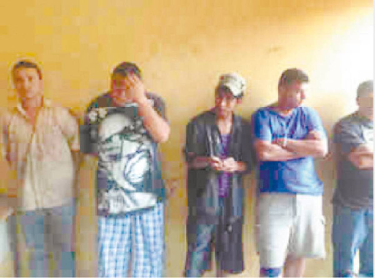 Caen nueve pandilleros por extorsión