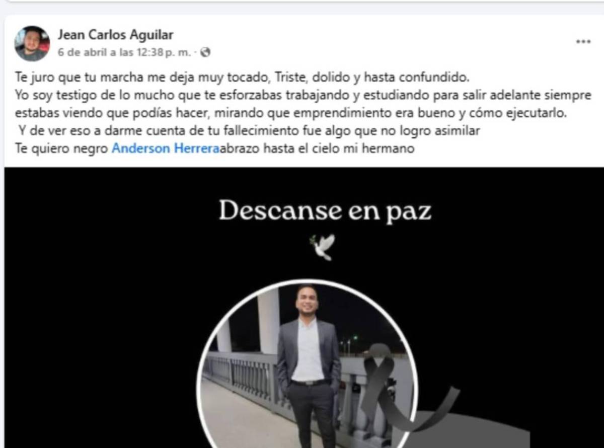 Jugador hondureño muere de forma inesperada: Familiares y compañeros no lo pueden creer Jugador hondureño muere de forma inesperada: Familiares y compañeros no lo pueden creer