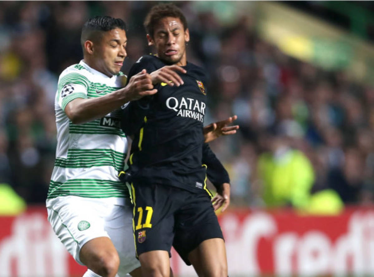 El Celtic de Emilio Izaguirre no pudo esta vez contra el Barça