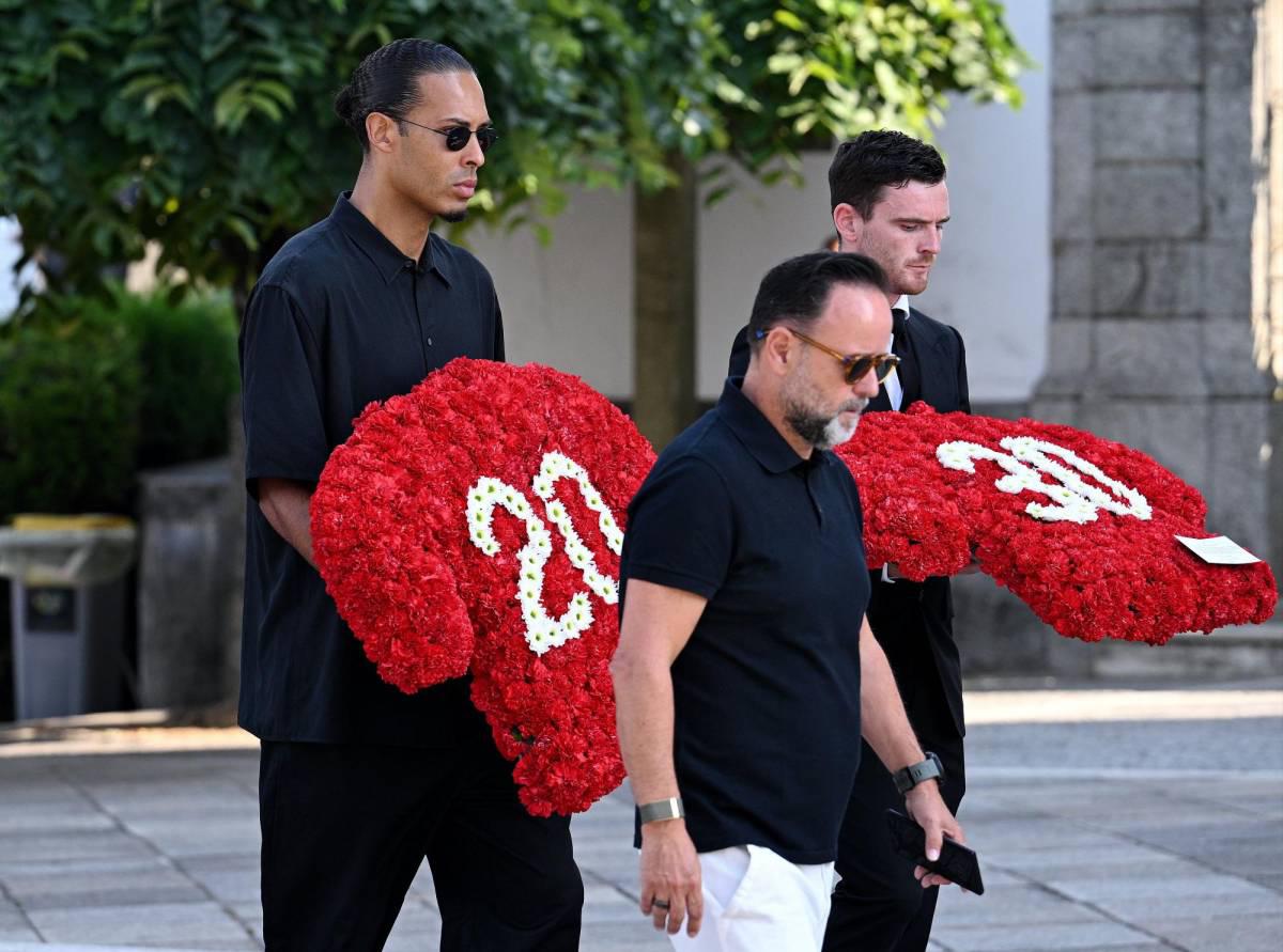 Funeral de Diogo Jota: Jugadores presentes y conmovedor mensaje de su familia; ¿fue Cristiano? Funeral de Diogo Jota: Jugadores presentes y conmovedor mensaje de su familia; ¿fue Cristiano?