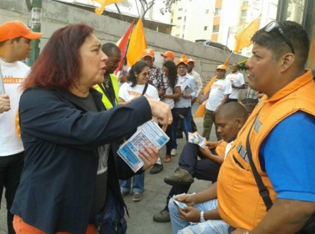 Una transexual busca votos para el 'cambio' en Venezuela