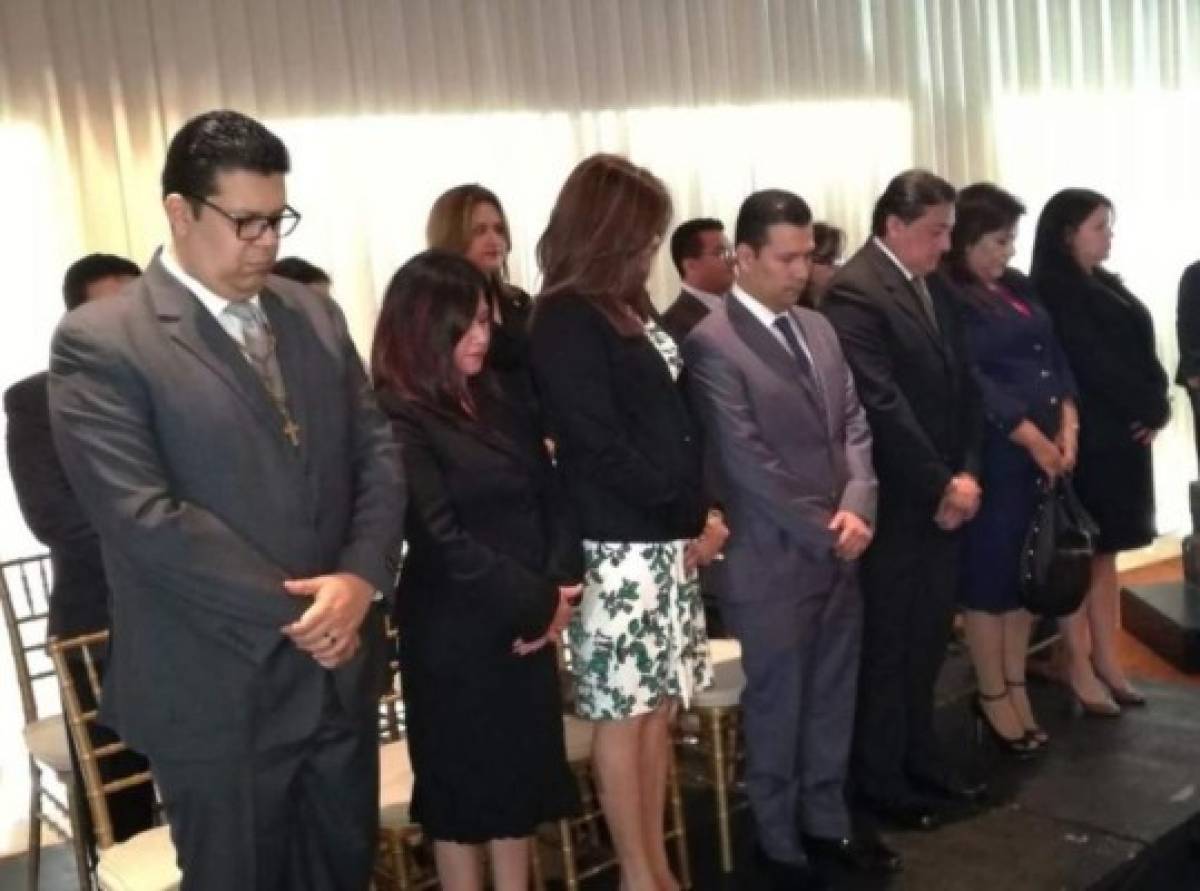 Honduras: Presentan nuevos jueces y magistrados anticorrupción del Poder Judicial