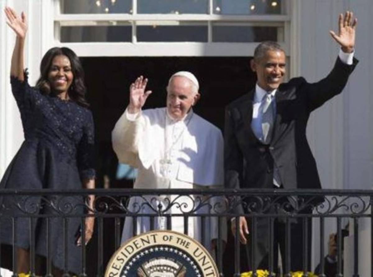Papa Francisco a Obama: vengo como 'hijo de una familia de inmigrantes'